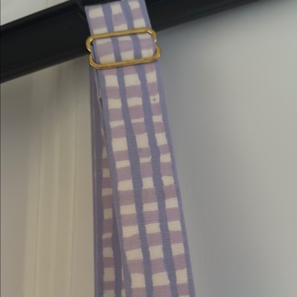 Lilly Pulitzer Purple Gingham Sundress with Lace Detail - Picture 5 of 5